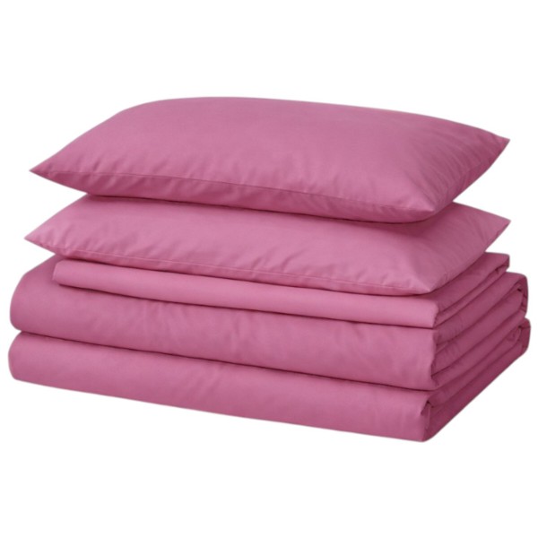 Фото - Комплект постільної білизни дитячий MirSon №17-1608 Heather Rose Mikrosatin Premium Однотонний 110х140 см (2200007233052)